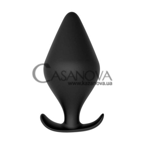 Основное фото Анальная пробка Silicone Plug With T-Handle чёрная 14,6 см