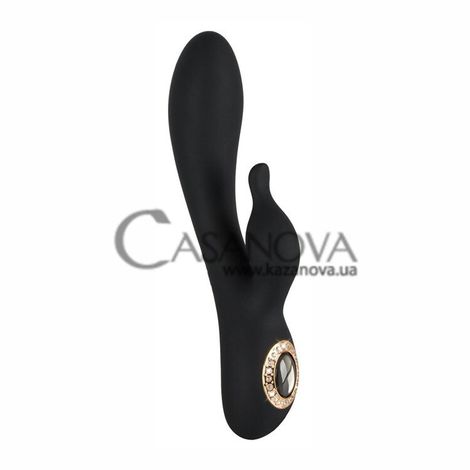 Основне фото Rabbit-вібратор Cleopatra Rabbit Vibrator чорний 19,7 см