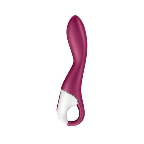 Основное фото Вибратор Satisfyer Heated Thrill бордовый 20,5 см