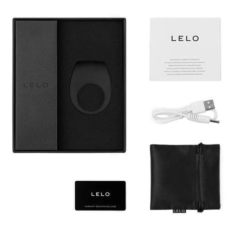 Основное фото Эрекционное виброкольцо Lelo Tor 2 чёрное