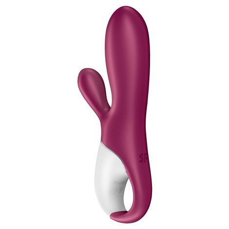 Основное фото Rabbit-вибратор Satisfyer Hot Bunny бордовый 17,5 см