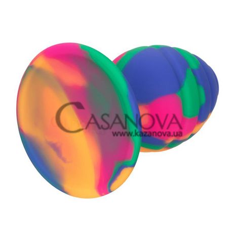 Основное фото Анальная пробка California Exotic Novelties разноцветная 7,5 см