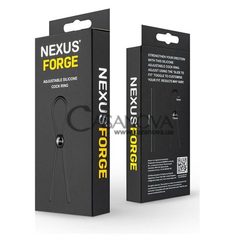 Основное фото Эрекционное кольцо-лассо Nexus Forge Single Adjustable Lasso чёрное