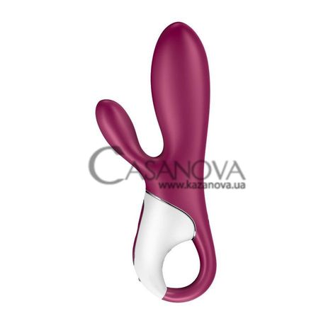 Основное фото Rabbit-вибратор Satisfyer Hot Bunny бордовый 17,5 см