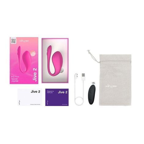 Основное фото Смарт-виброяйцо We-Vibe Jive 2 розовое 10,5 см