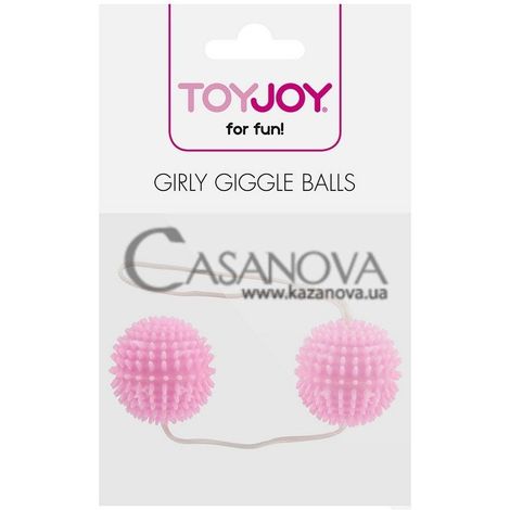 Основное фото Вагинальные шарики Girly Giggle Love Balls Hot Pink светло-розовые