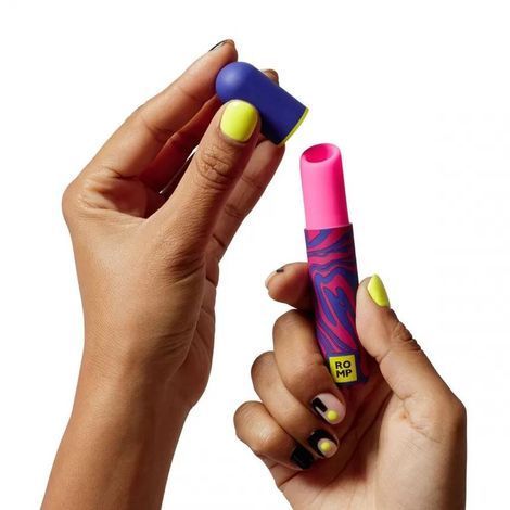 Основне фото Вакуумний вібратор-помада Romp Lipstick рожевий 10,5 см