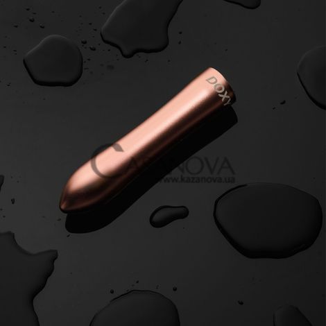 Основне фото Віброкуля Doxy Bullet рожеве золото 11,8 см