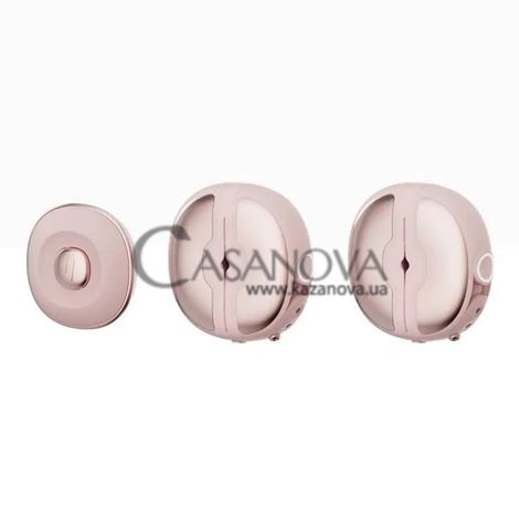 Основное фото Зажимы на соски с вибрацией Qingnan No.3 розовые