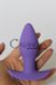 Додаткове фото Анальна пробка Sweet Toys Soft Silicone ST-40177-5 фіолетова 8,5 см