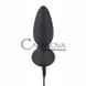 Дополнительное фото Анальная вибропробка Black Velvets Remote Controlled Vibrating Plug чёрная 14,2 см