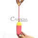 Дополнительное фото Виброяйцо Magic Motion Magic Vini розовое с оранжевым 10 см