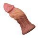 Додаткове фото Реалістичний фалоімітатор Lovetoy Nature Cock 7.0'' Dual layered Platinum Silicone Plug тілесний 17,8 см