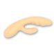 Дополнительное фото Rabbit-вибратор Sweet Em Velvet Lure Flexy Bunny Vibrator жёлтый 19,8 см