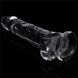Додаткове фото Реалістичний фалоімітатор на присосці Lovetoy 7 Flawless Clear Dildo RDNI-310052 прозорий 18 см