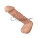 Дополнительное фото Женский страпон с вибрацией Lybaile Ultra Passionate Harness Strap On RealDeal 10.2" телесный 26 см