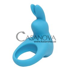 Основне фото Ерекційне кільце Happy Rabbit Rechargeable Cock Ring блакитне