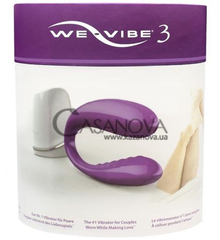 Основное фото Вибратор We-Vibe III Purple фиолетовый 8 см