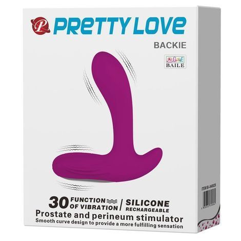 Основное фото Массажёр простаты Pretty Love Backie фуксия