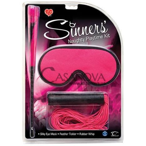 Основне фото Набір Sinners’ Naughty Playtime Kit рожевий