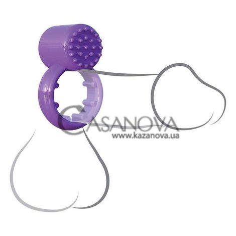 Основное фото Виброкольцо Sensual Touch Love Ring фиолетовое 2,5 см