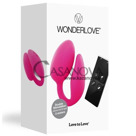 Основное фото Вибратор Love To Love Wonderlove розовый 8 см