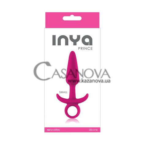 Основное фото Анальная пробка NS Novelties Inya Prince small pink розовая 10,9 см