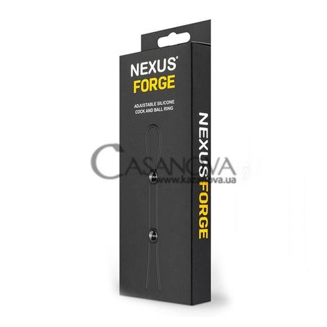 Основне фото Ерекційне кільце Nexus Forge Double Adjustable Lasso чорне