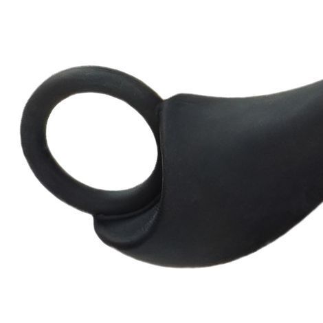 Основное фото Массажёр простаты Dr. Joel Silicone Prostate Locator чёрный 9,5 см