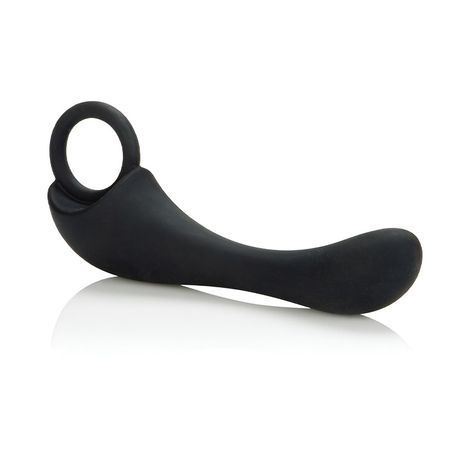 Основное фото Массажёр простаты Dr. Joel Silicone Prostate Locator чёрный 9,5 см