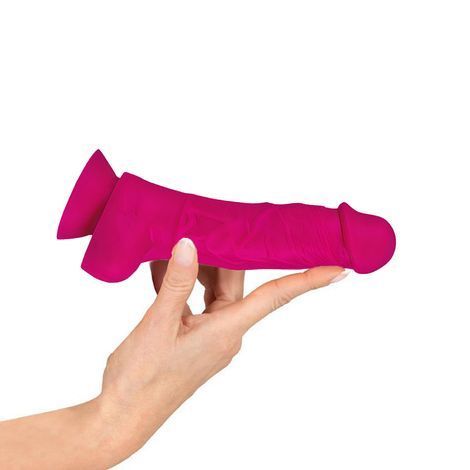Основное фото Реалистичный фаллоимитатор на присоске Adam Pink S розовый 18 см