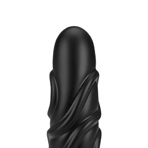 Основное фото Рельефный вибратор Amor Big Vibrator Bruce чёрный 20 см