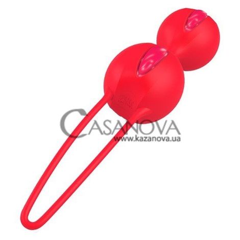 Основне фото Вагінальні кульки Fun Factory Smartballs Duo оранжево-рожеві