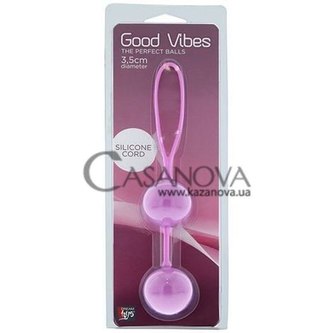 Основне фото Вагінальні кульки Good Vibes The Perfect Balls фіолетові