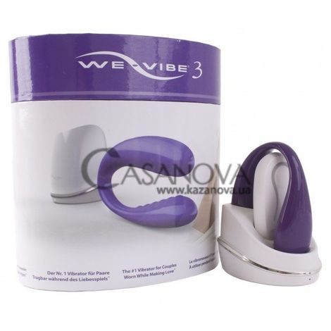Основне фото Вібратор We-Vibe III Purple фіолетовий 8 см