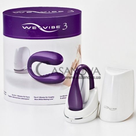 Основное фото Вибратор We-Vibe III Purple фиолетовый 8 см