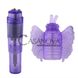 Дополнительное фото Вибромассажёр-бабочка для клитора Rocket Ticklers фиолетовый