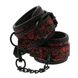 Дополнительное фото Наручники Blaze Wrist Cuffs красные с чёрным