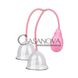 Додаткове фото Автоматична вакуумна помпа для грудей Breast Enlargement Pump рожева з прозорим