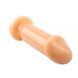 Додаткове фото Анальний плаг у вигляді пеніса на присосці Chisa Novelties Large Slim Dildo тілесний 16,5 см