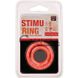 Додаткове фото Подвійне ерекційне кільце Stimu Ring помаранчеве