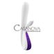 Дополнительное фото Вибратор-rabbit OVO K5 бело-фиолетовый 21,5 см