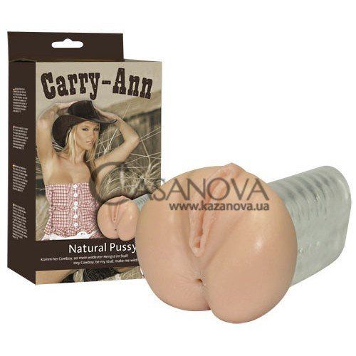 Купить Искусственная вагина-мастурбатор Carry Ann телесная