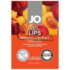 Основне фото Пробник лубриканту JO H2O Peachy Lips персик 3 мл
