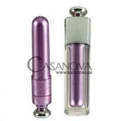 Основное фото Мини-вибратор Discreet Intimates фиолетовый 6 см