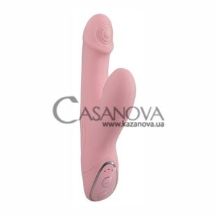 Основне фото Rabbit-вібратор Sweet Smile Thumping G-Spot Massager рожевий 19,8 см