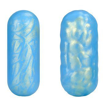 Основное фото Набор вагинальных шариков Lovetoy Ocean's Toner Egg Set LV445003 синий с золотым