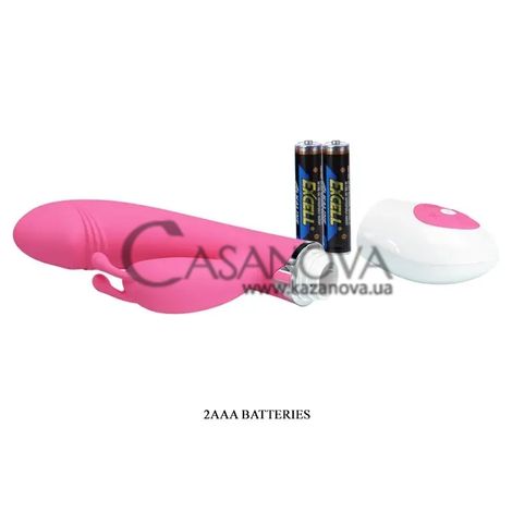 Основное фото Rabbit-вибратор Pretty Love Vibrator Gene розовый 20,4 см
