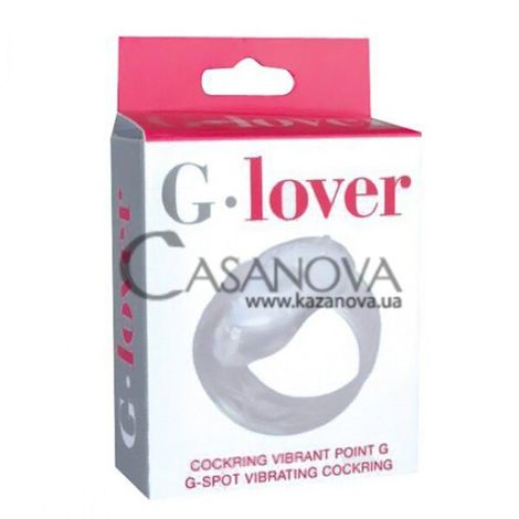 Основное фото Эрекционное кольцо с вибрацией Love To Love G-Lover прозрачное