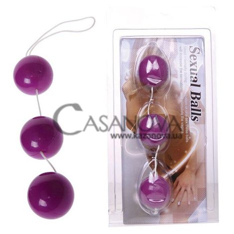 Основне фото Вагінальні кульки Sexual Balls фіолетові